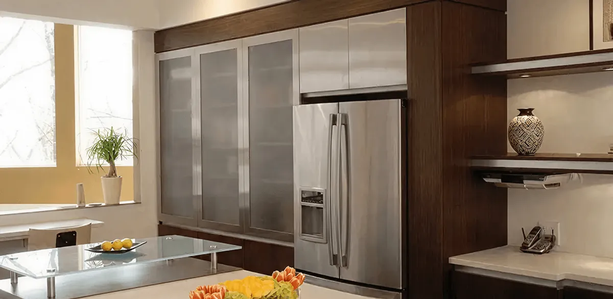 Cabinet door replacement and modern kitchen cabinet upgrade in Bellevue, WA
